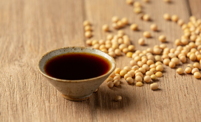 Rich soy sauce crossword clue