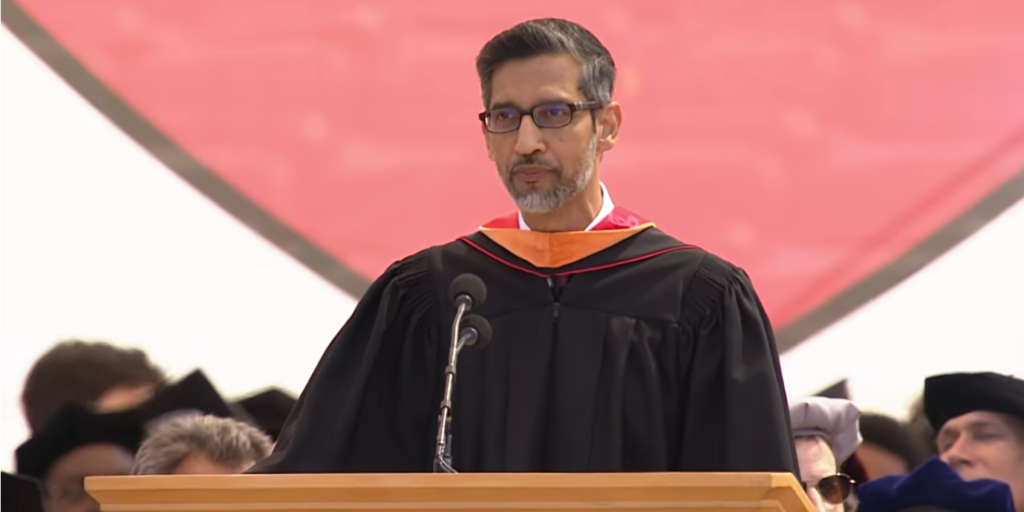 Sundar Pichai's Stanford Speech