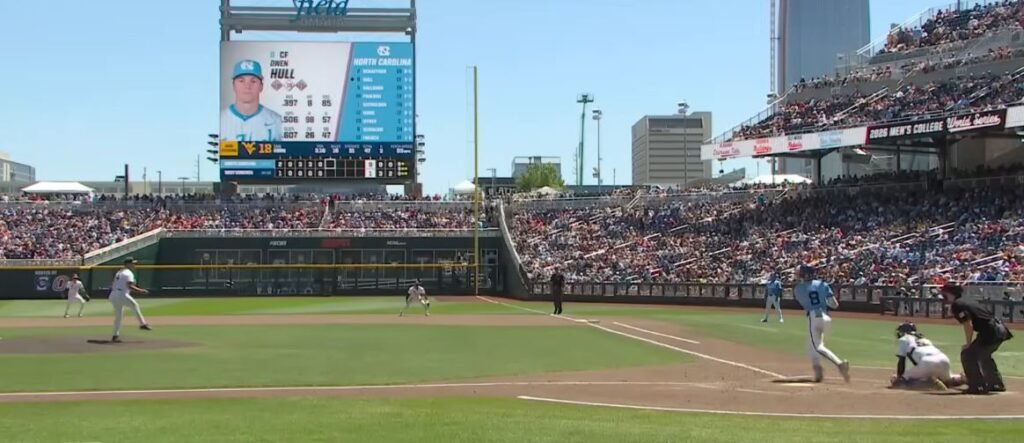 Unc baseball score