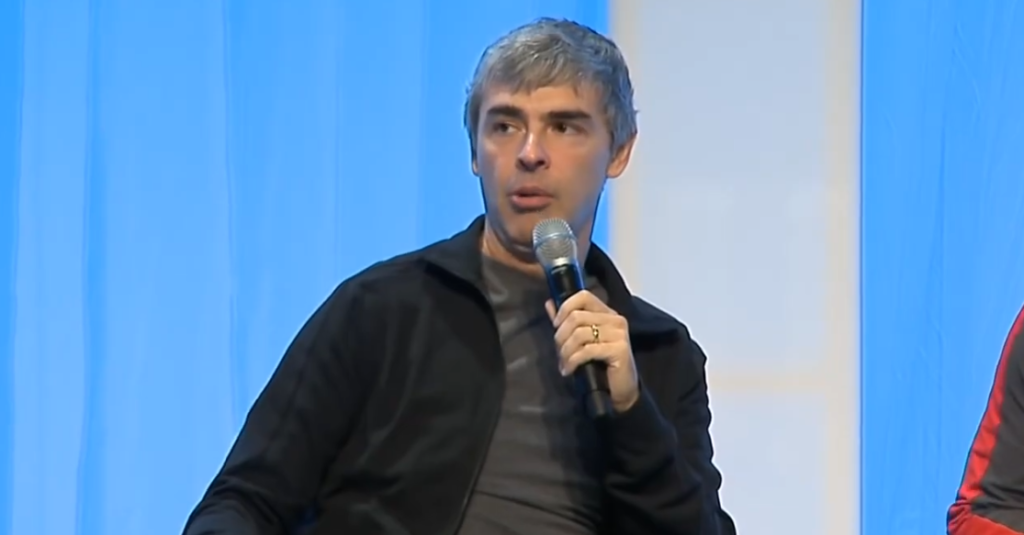 Larry page Education